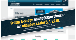 Desktop Screenshot of obchodsezarukou.cz